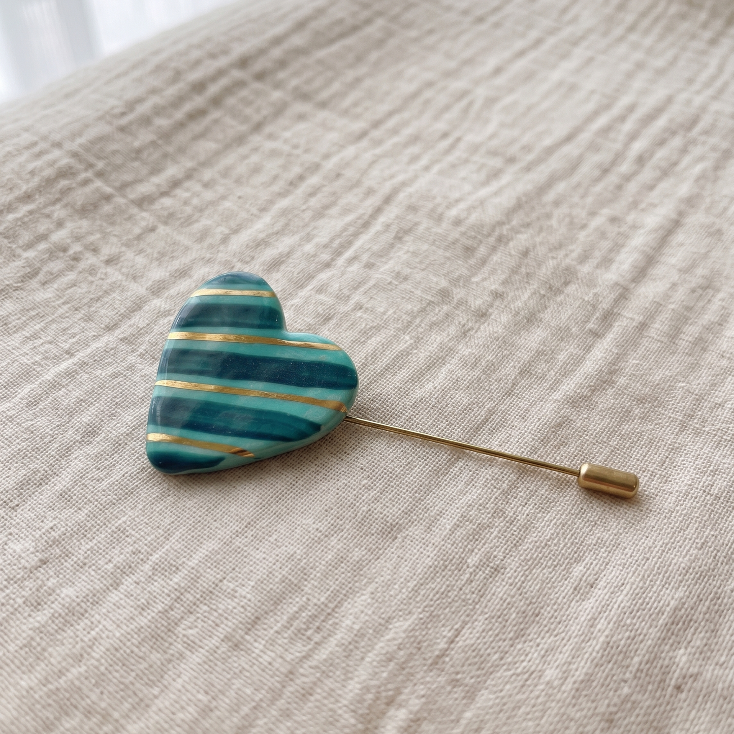 Broche corazón