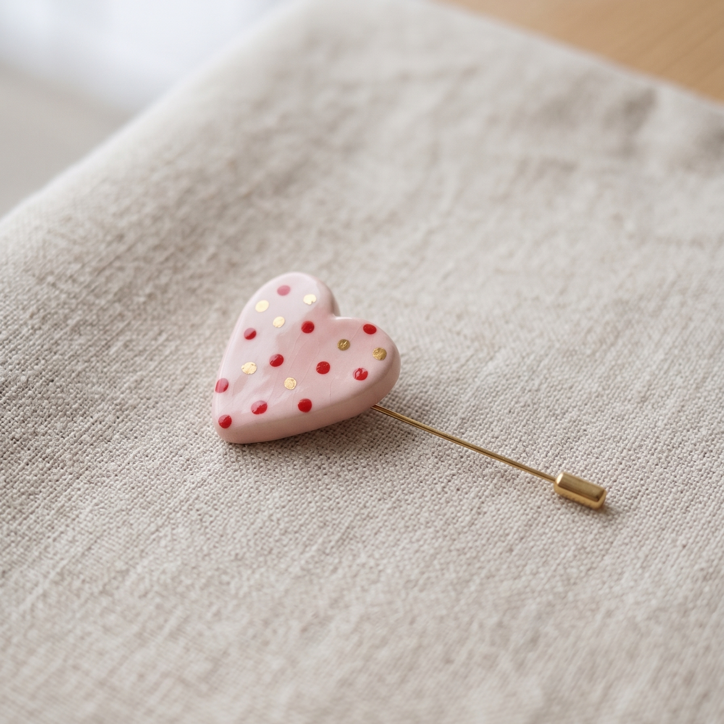 Broche corazón