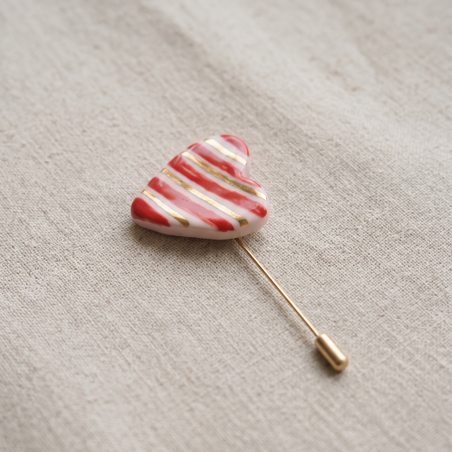 Broche corazón